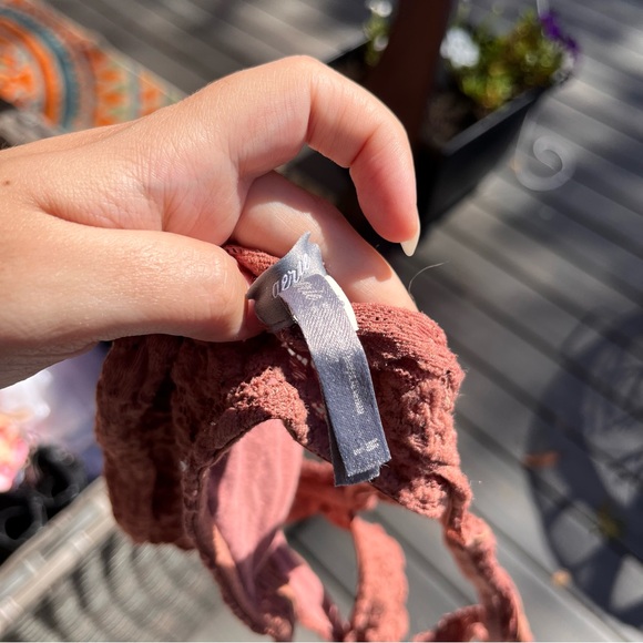 Aerie reddish brown bralette - Picture 3 of 3